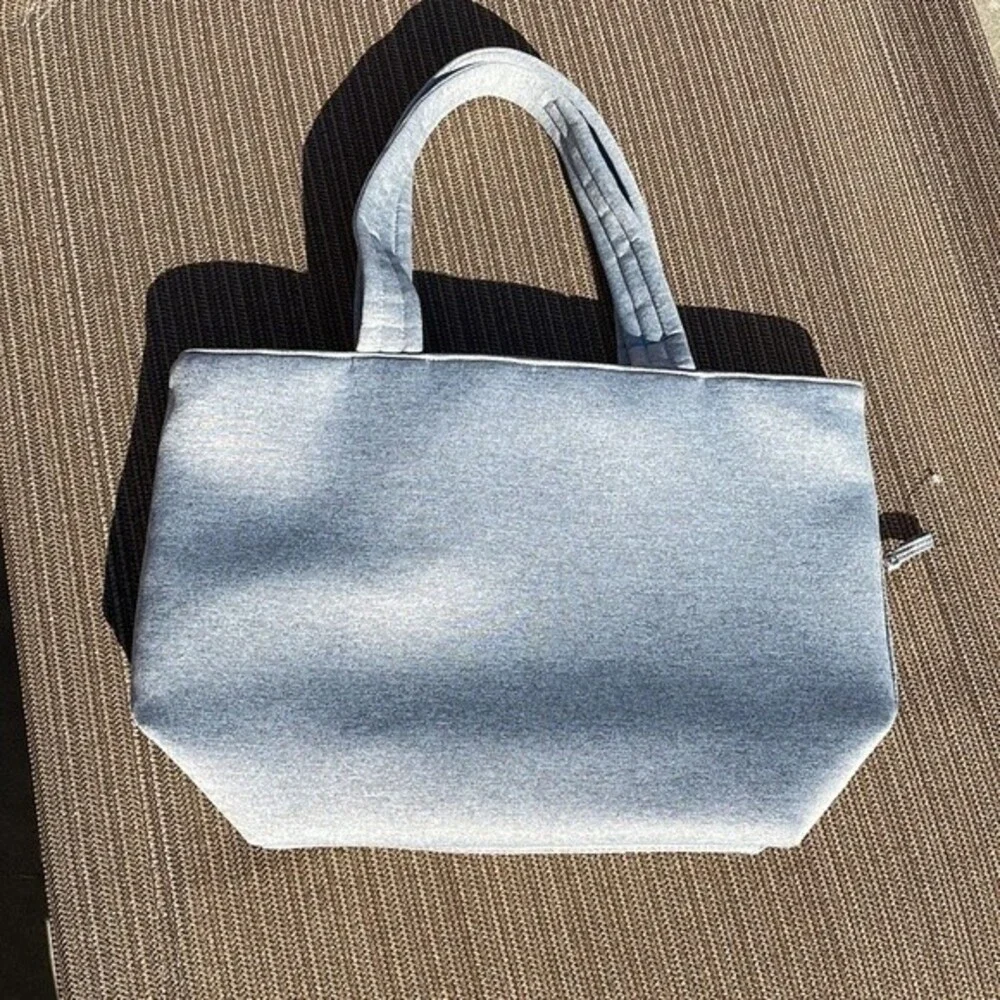 Stella & Dot Crush It Bow Tote - Grey NWOT